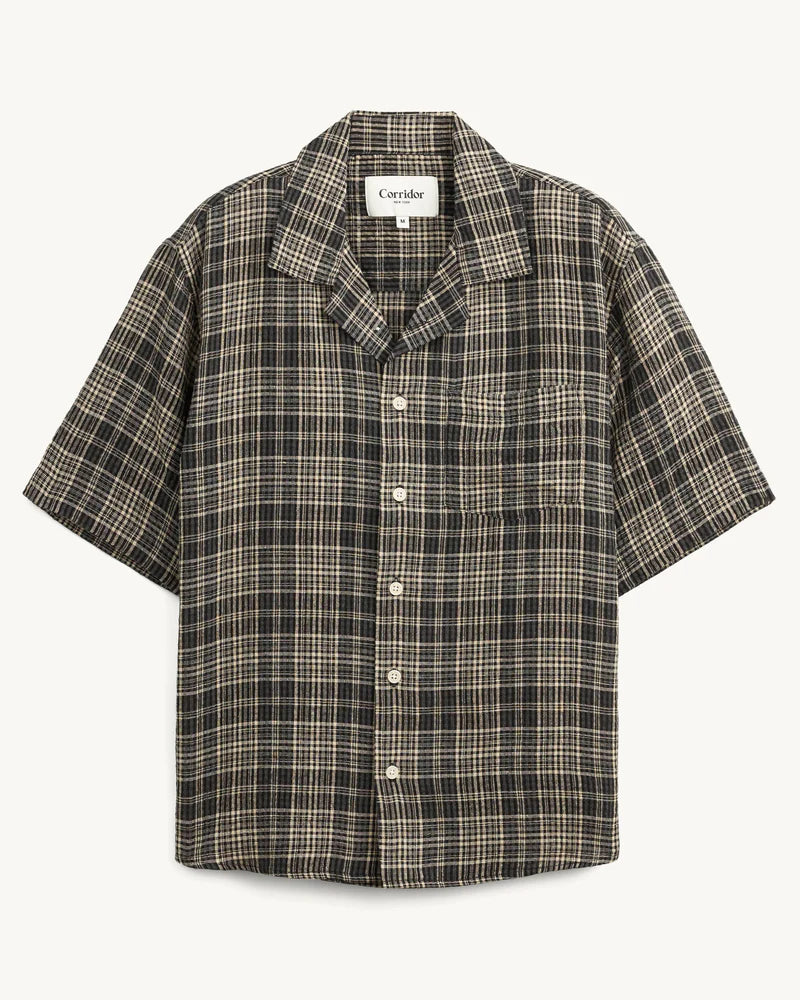 Plaid Seersucker Shirt Shirts Corridor