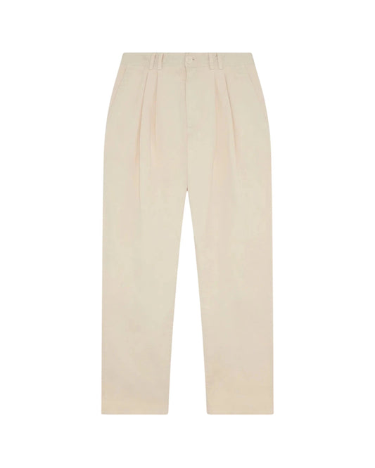 Pleat Trouser Bottoms Wax London Sand 30