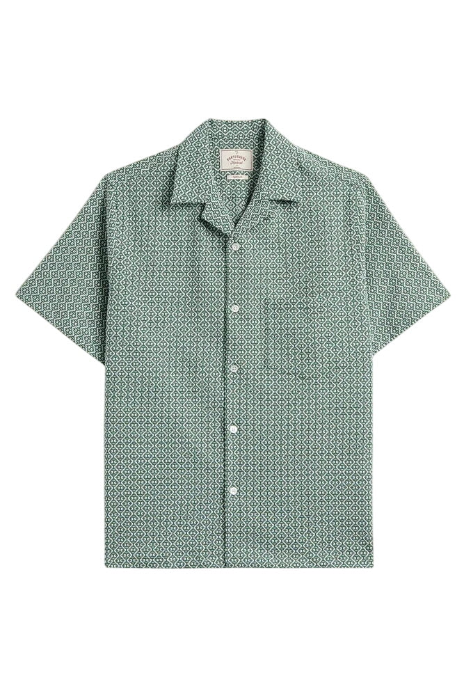 Portuguese Tile S/S Shirt Shirts Portuguese Flannel
