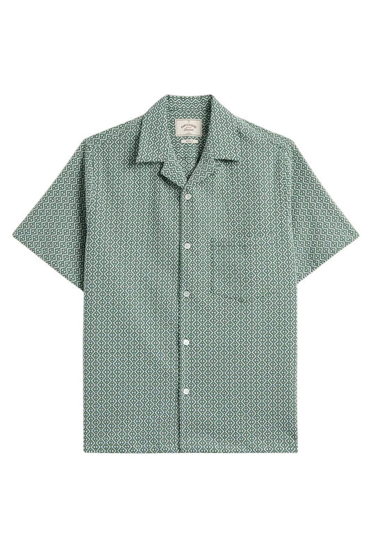 Portuguese Tile S/S Shirt Shirts Portuguese Flannel