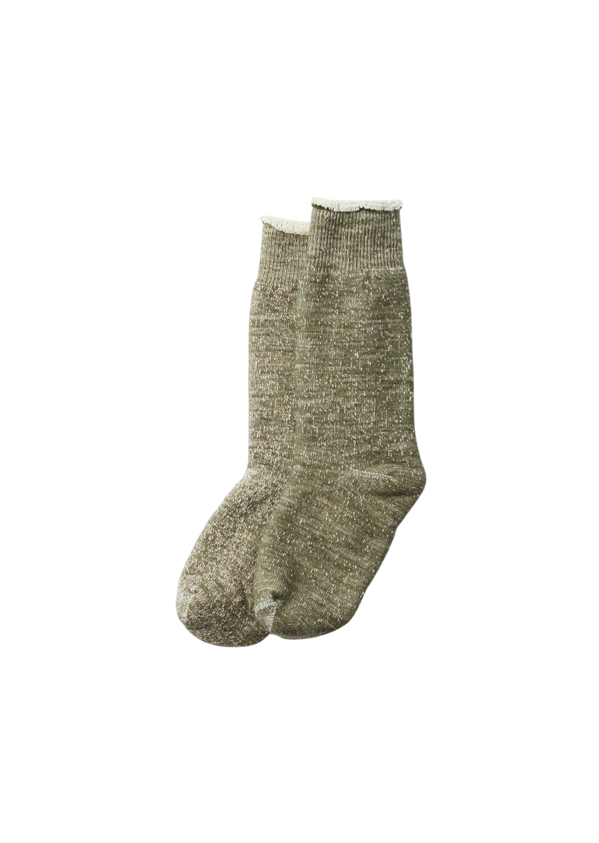 Merino Wool Double Face Socks Socks & Hosiery RoToTo ARMYGREEN L