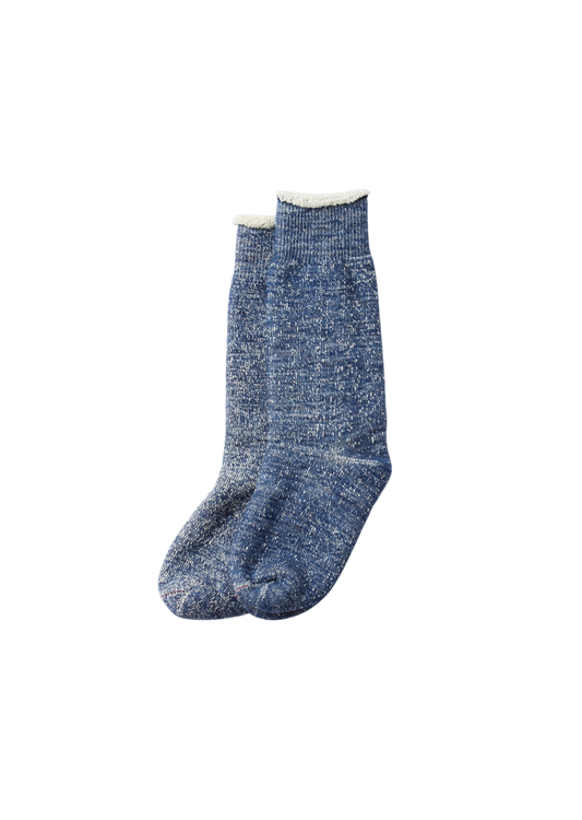 Merino Wool Double Face Socks Socks & Hosiery RoToTo DEEP OCEAN L