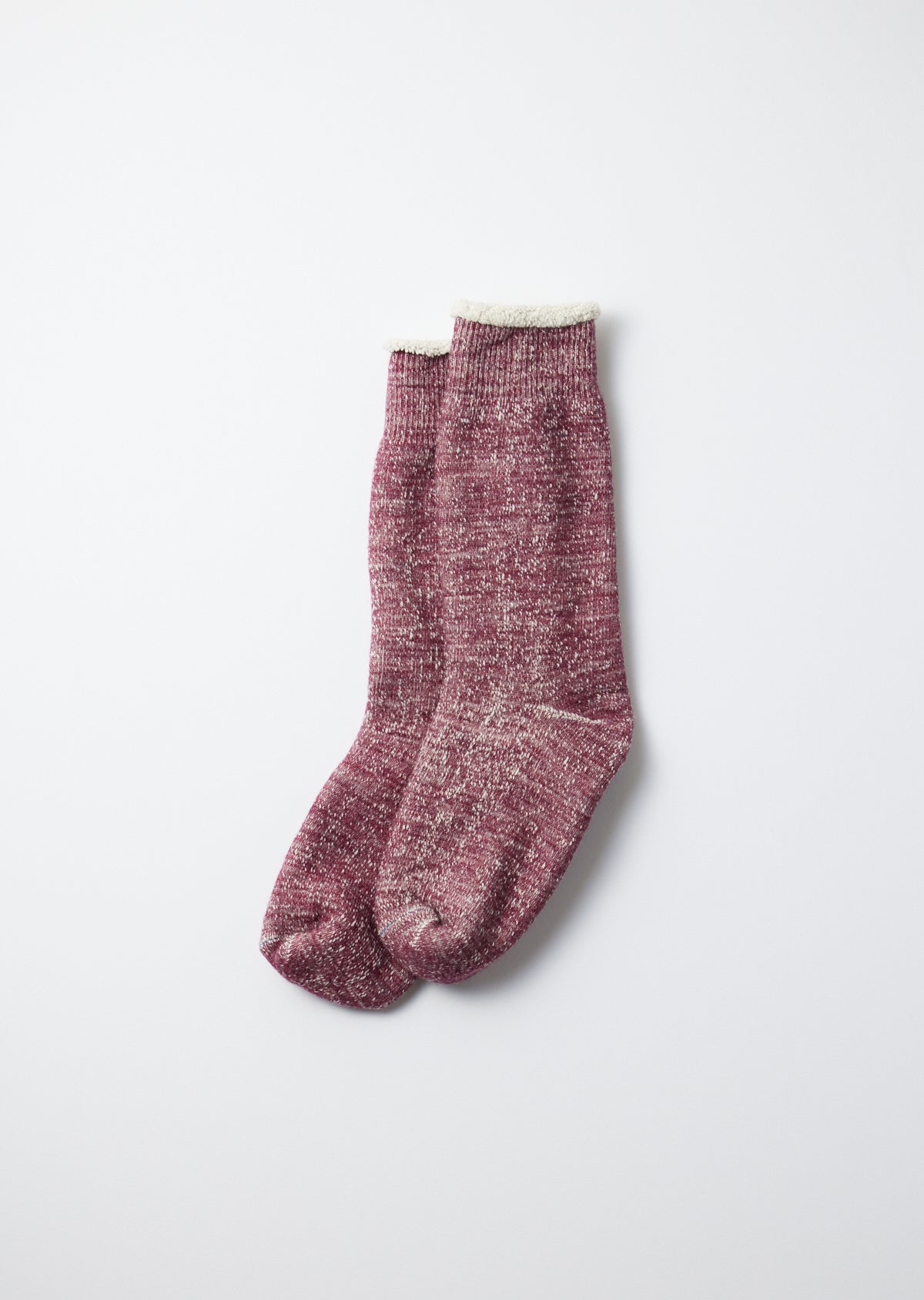 Double Face Crew Socks Socks RoToTo Grape M