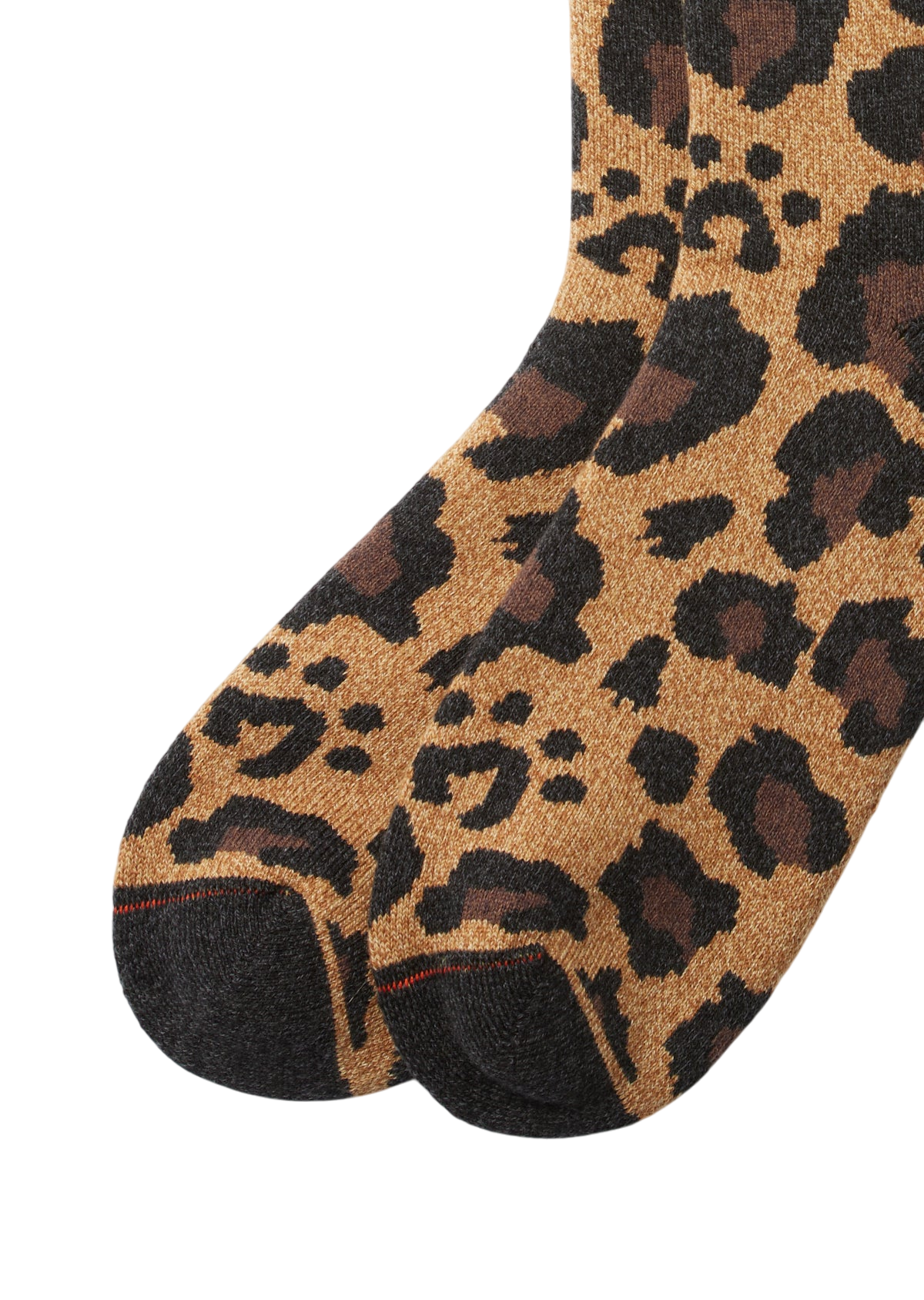 Pile Leopard Crew Socks Socks & Hosiery RoToTo