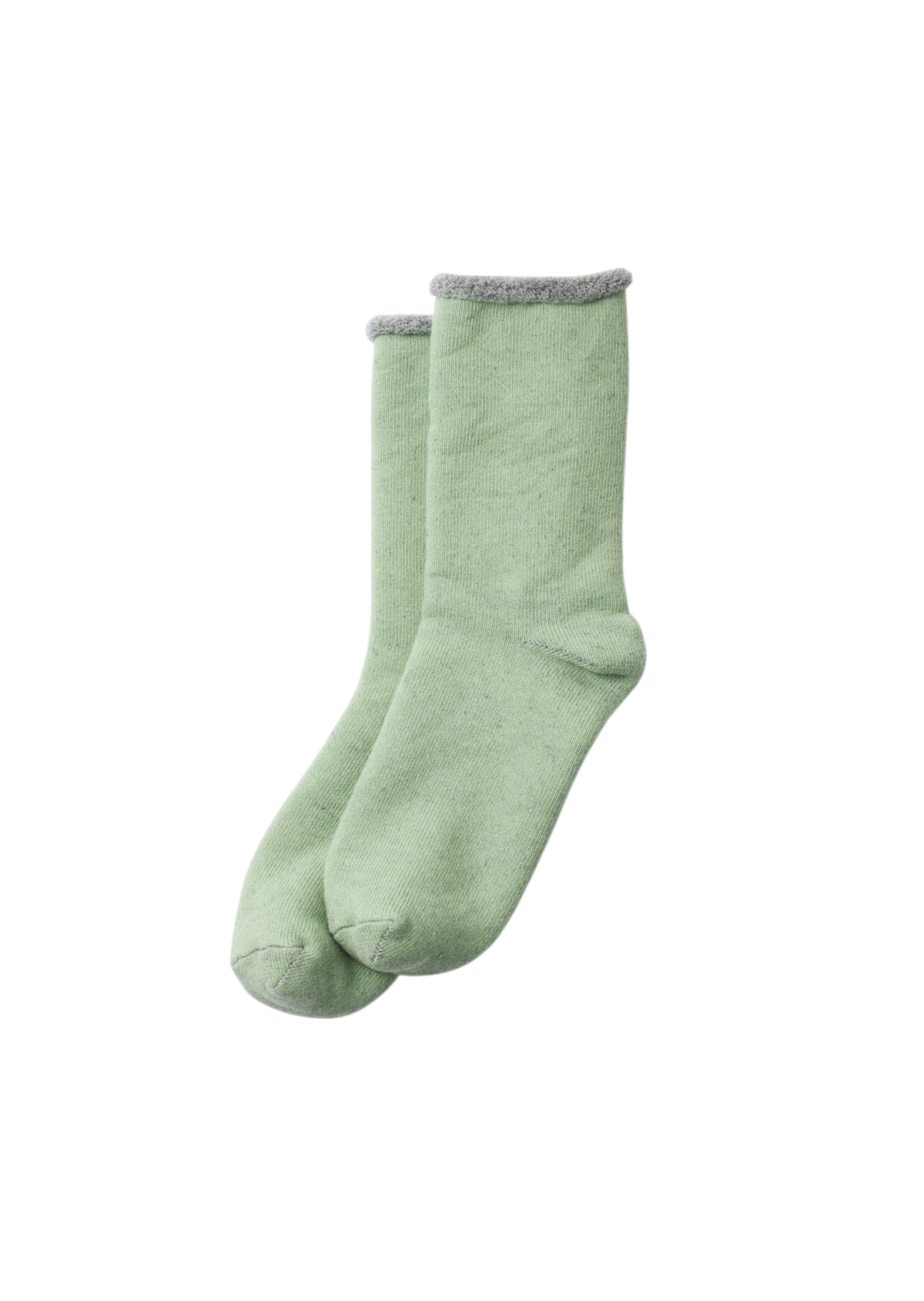 Double Face Cozy Sleeping Socks Socks & Hosiery RoToTo L.GREEN/GRAY M