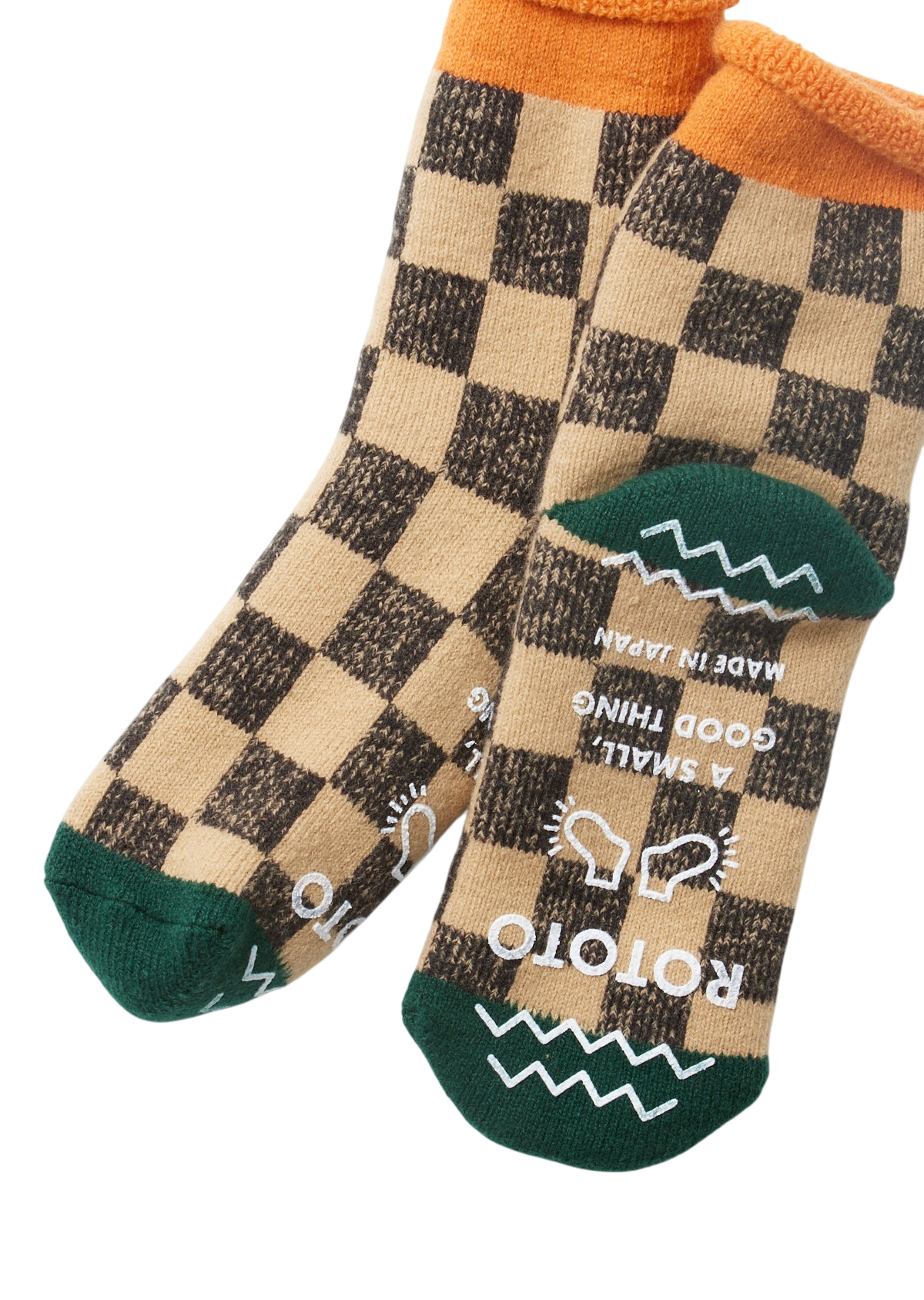 Pile Checkerboard Socks Socks & Hosiery RoToTo