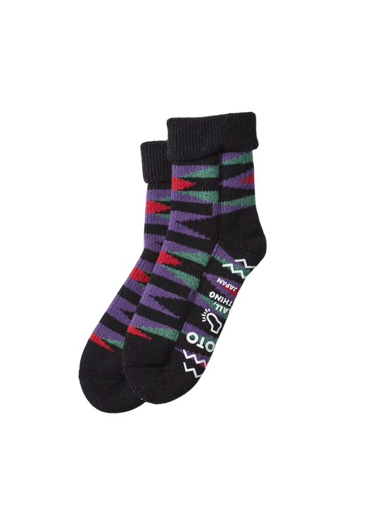 Merino Lambswool Socks Socks & Hosiery RoToTo BLACK M