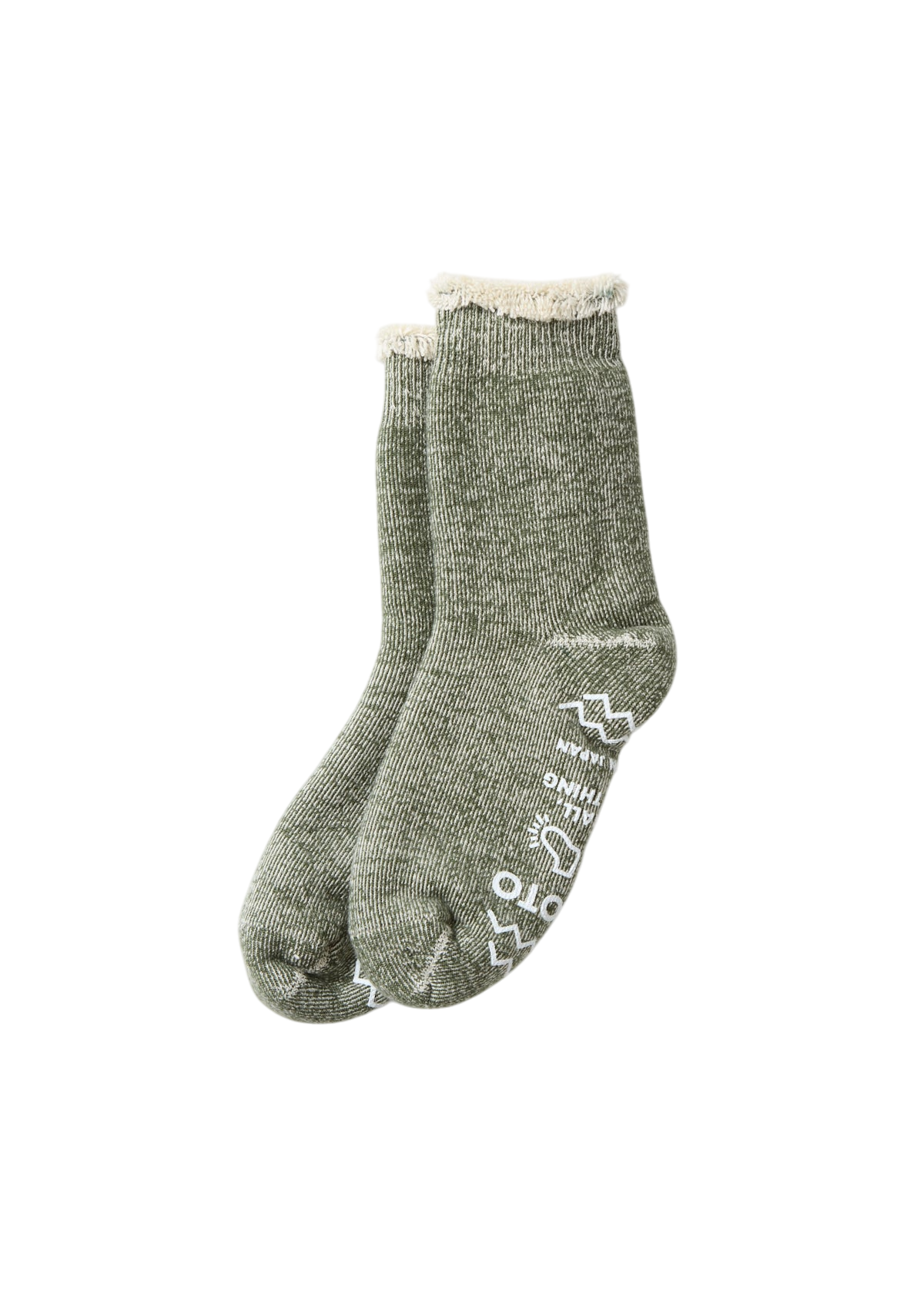 Double Face Socks Socks & Hosiery RoToTo MOSS GREEN L