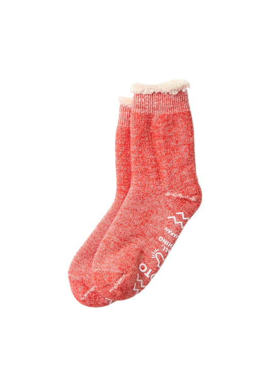 Comfy Room Socks Socks & Hosiery RoToTo RED L