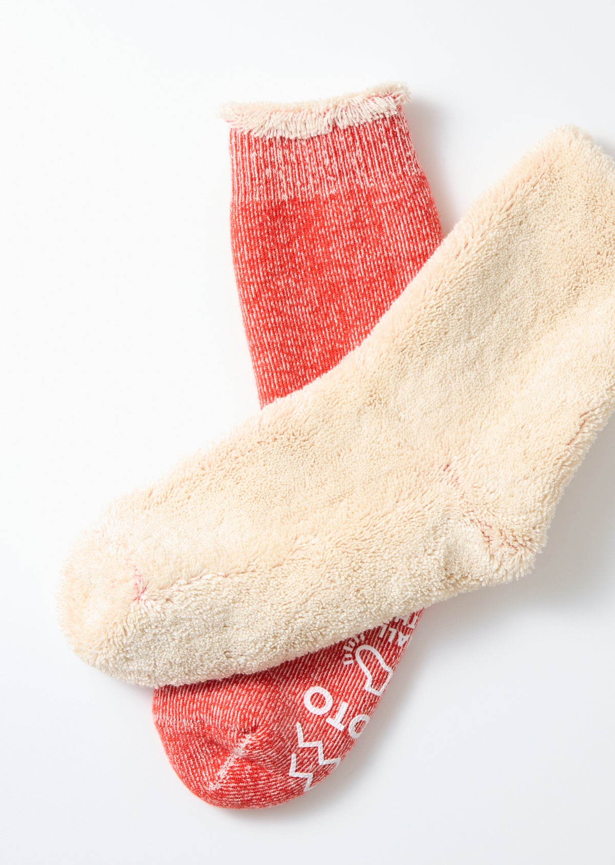 R1615 DOUBLE FACE ROOM SOCKS "SHAGGY PILE" Socks RoToTo