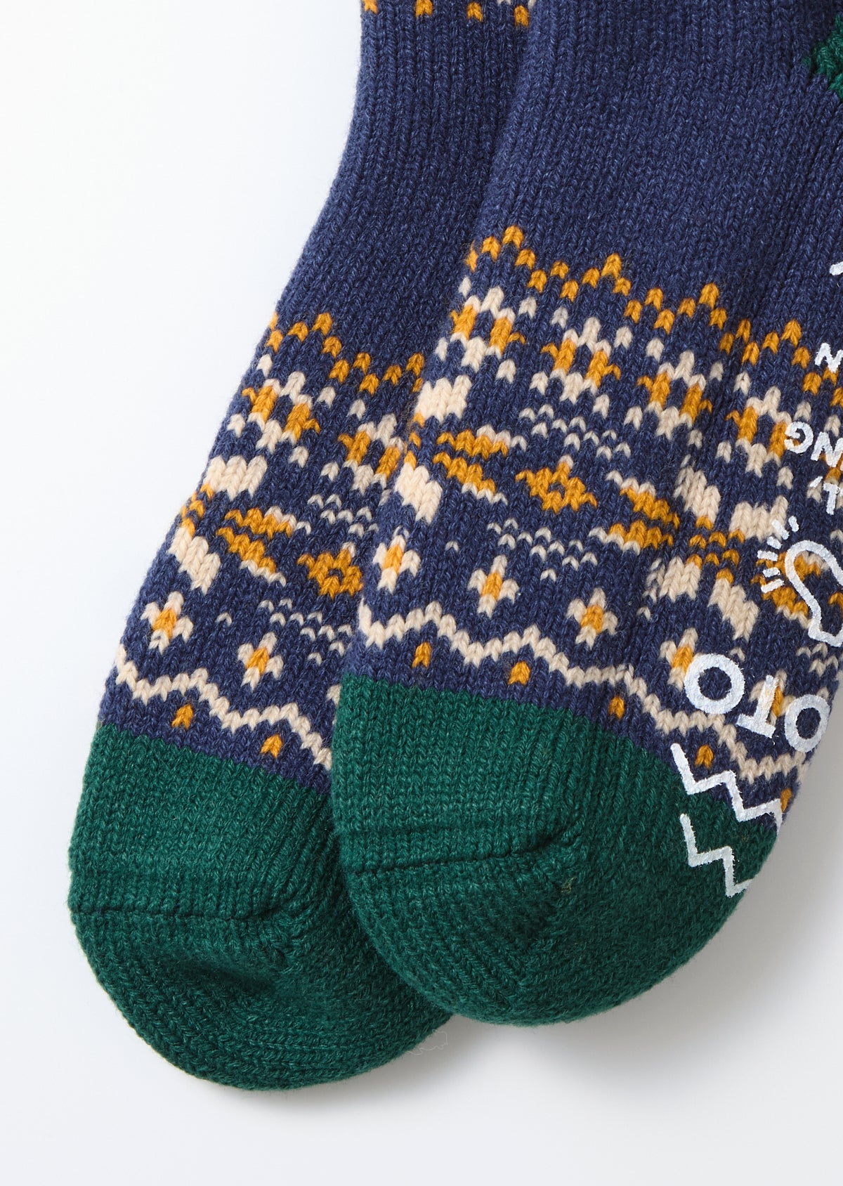 R1624 COMFY ROOM SOCKS "SNOW FLAKE" Socks RoToTo