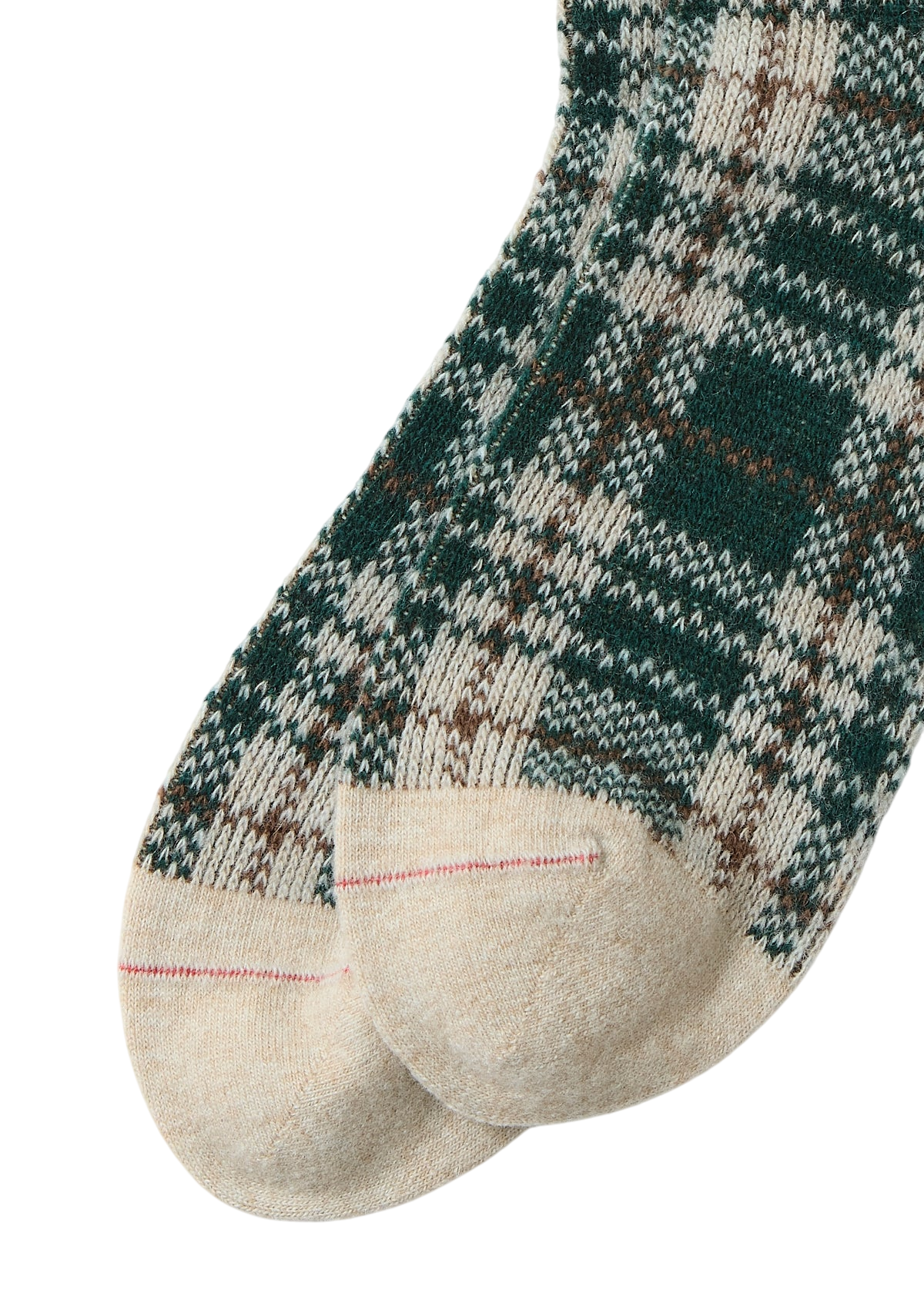 Check Pattern Merino Socks Socks & Hosiery RoToTo