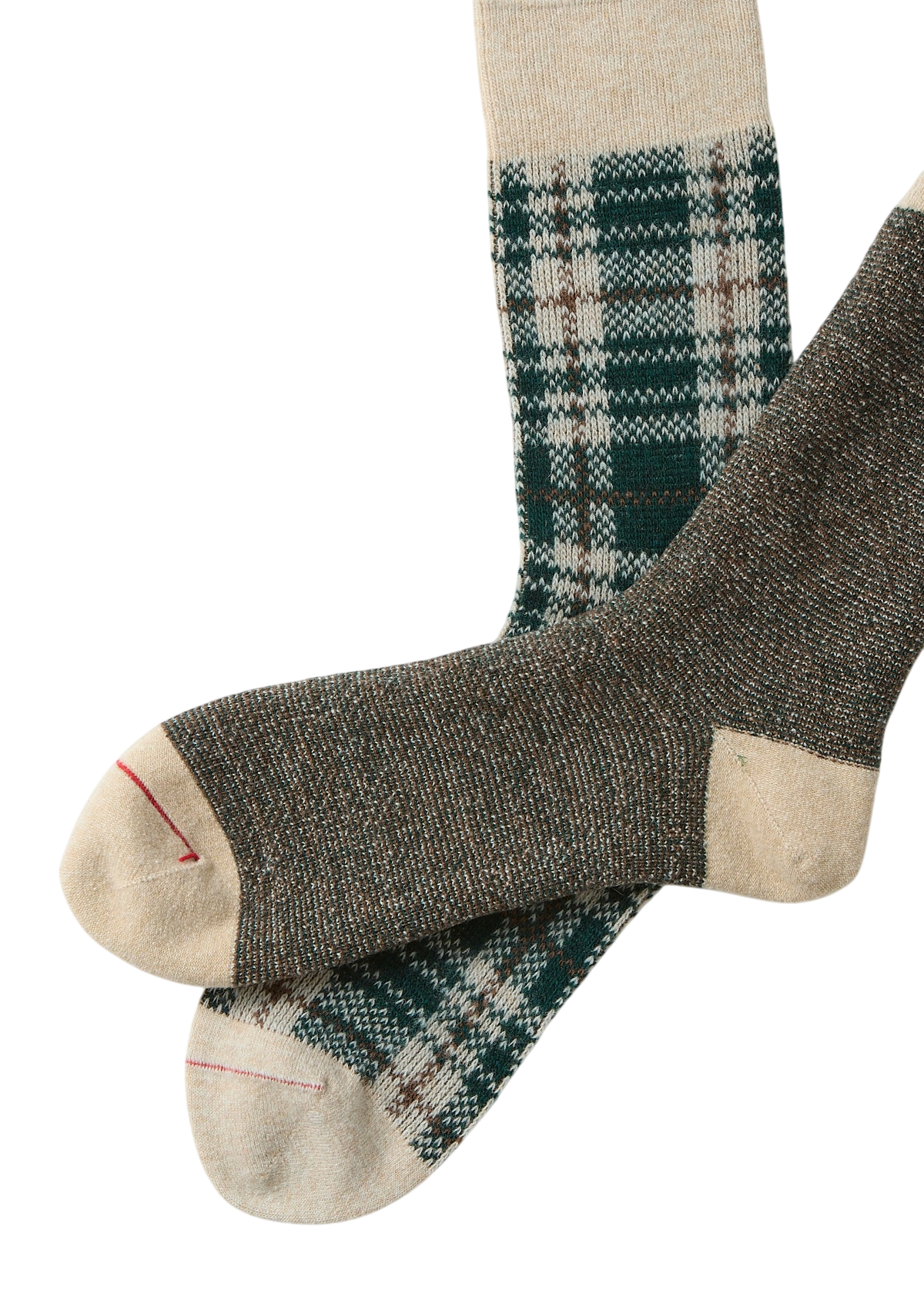 Check Pattern Merino Socks Socks & Hosiery RoToTo
