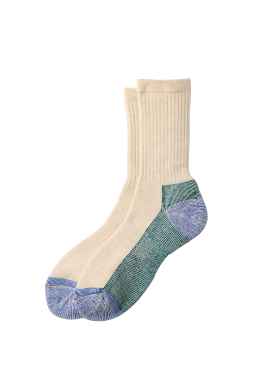 Double Face Merino Pile Socks Socks & Hosiery RoToTo NATURAL L