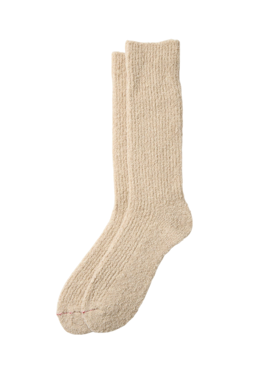 Merino Boucle Socks Socks & Hosiery RoToTo ECRU M