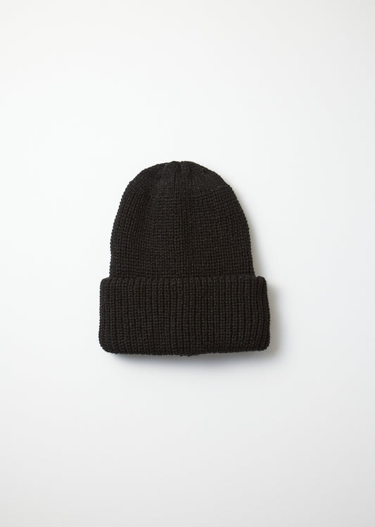 R5075 COZY CHUNKY BEANIE Hats RoToTo BLACK ONE