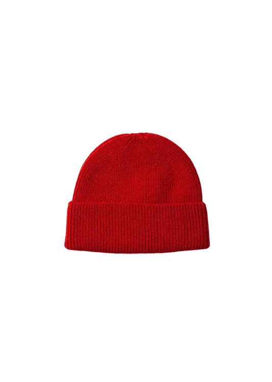 Washable Merino Seamless Beanie Hats RoToTo RED ONE
