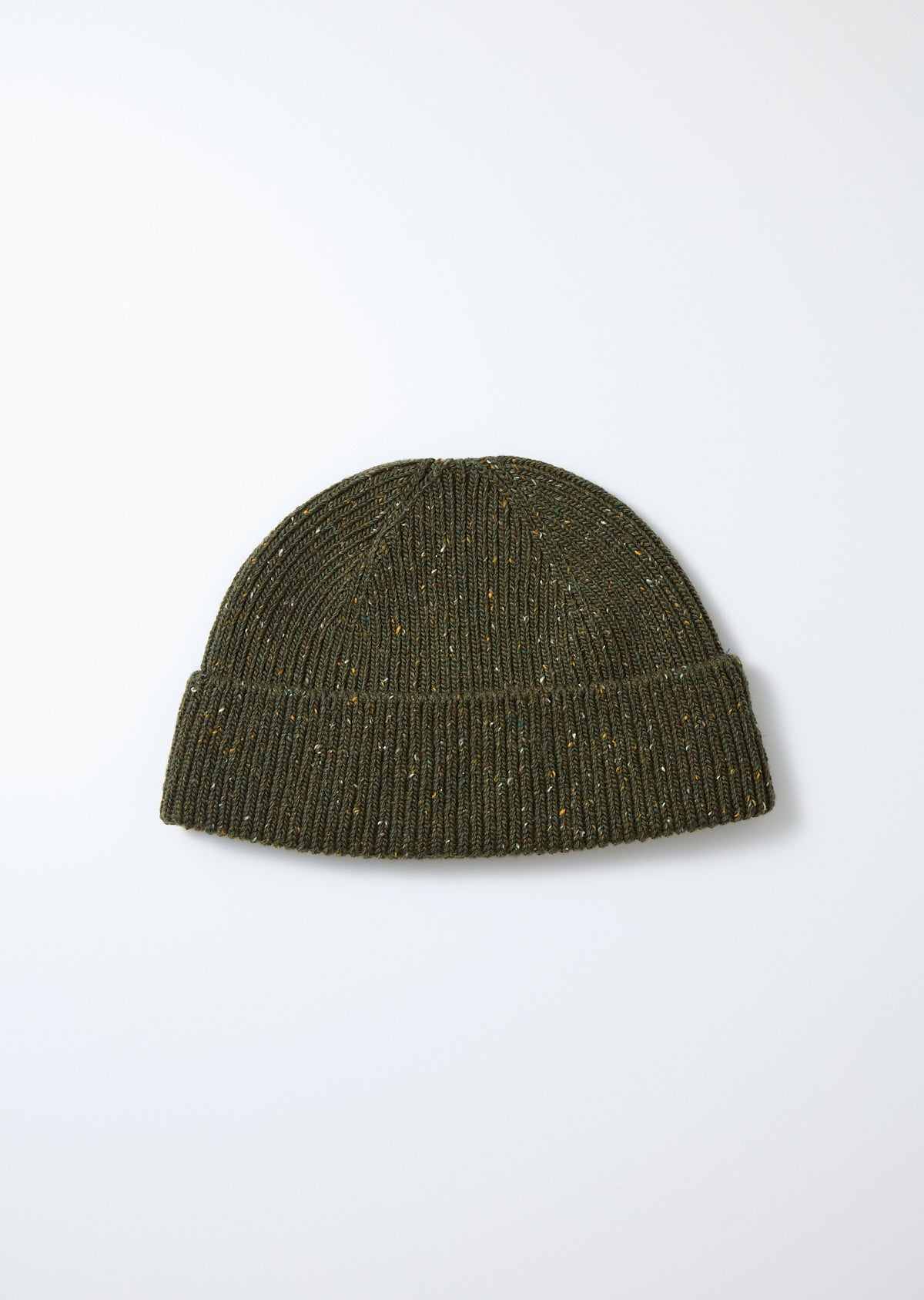 R5142 NEP WOOL SEAMLESS BEANIE Hats RoToTo OLIVE ONE