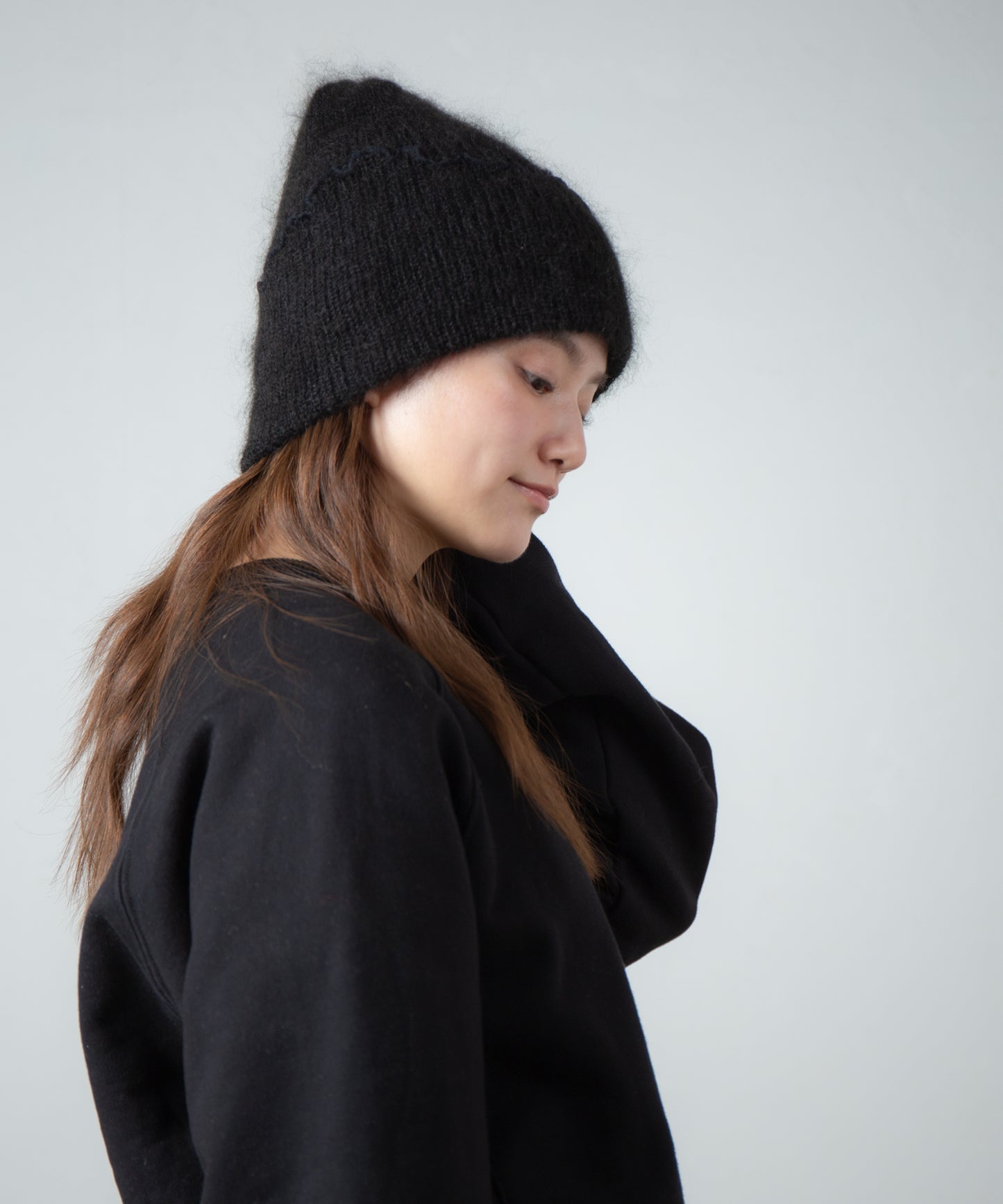 Mohair Knit Cap Hats RACAL