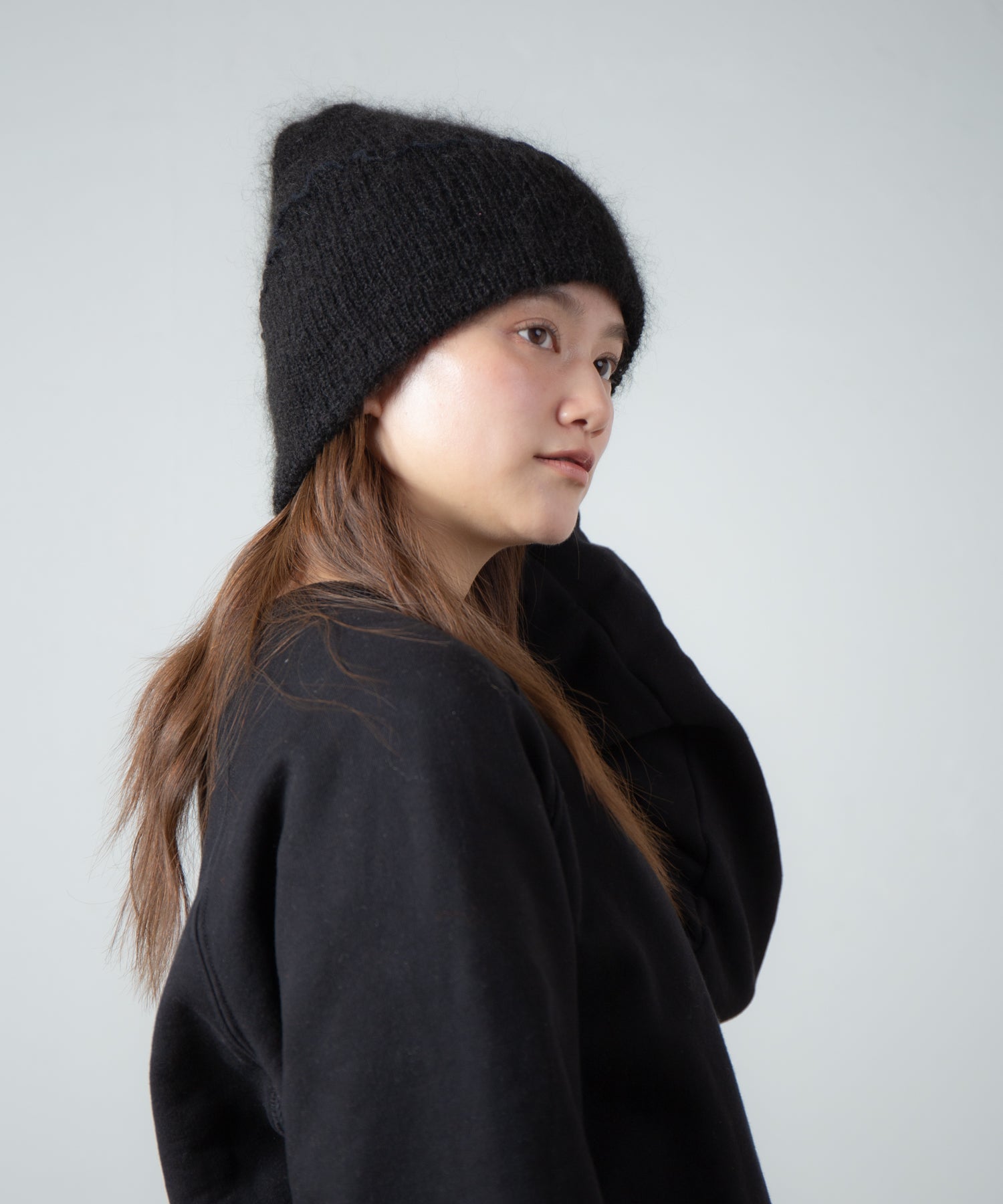 Mohair Knit Cap Hats RACAL