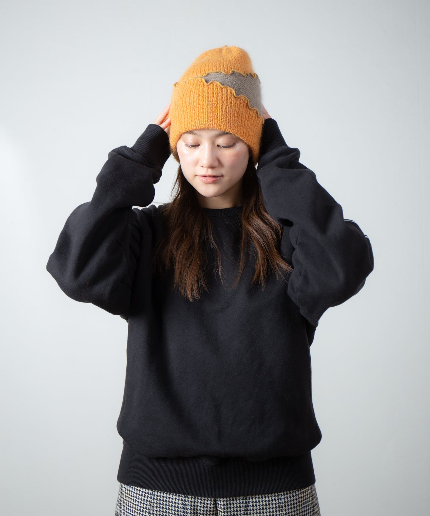 Mohair Knit Cap Hats RACAL