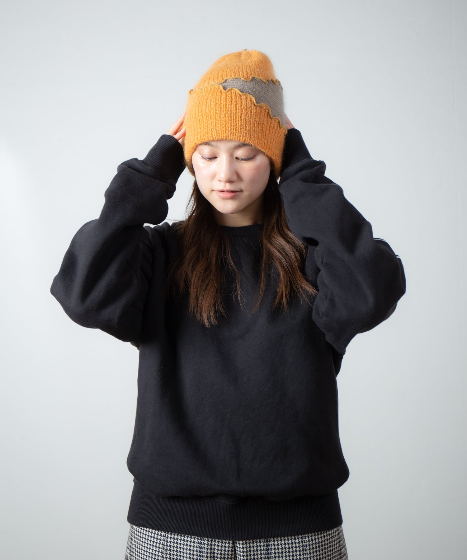 Mohair Knit Cap Hats RACAL
