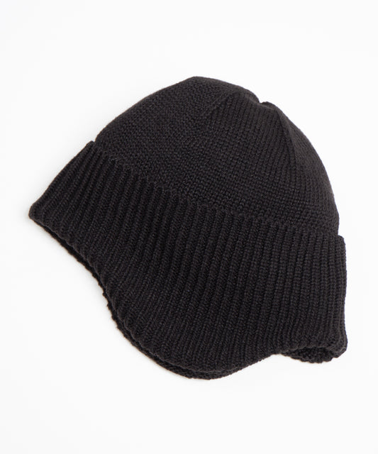 Ear Short Watch Hats RACAL Black ONE
