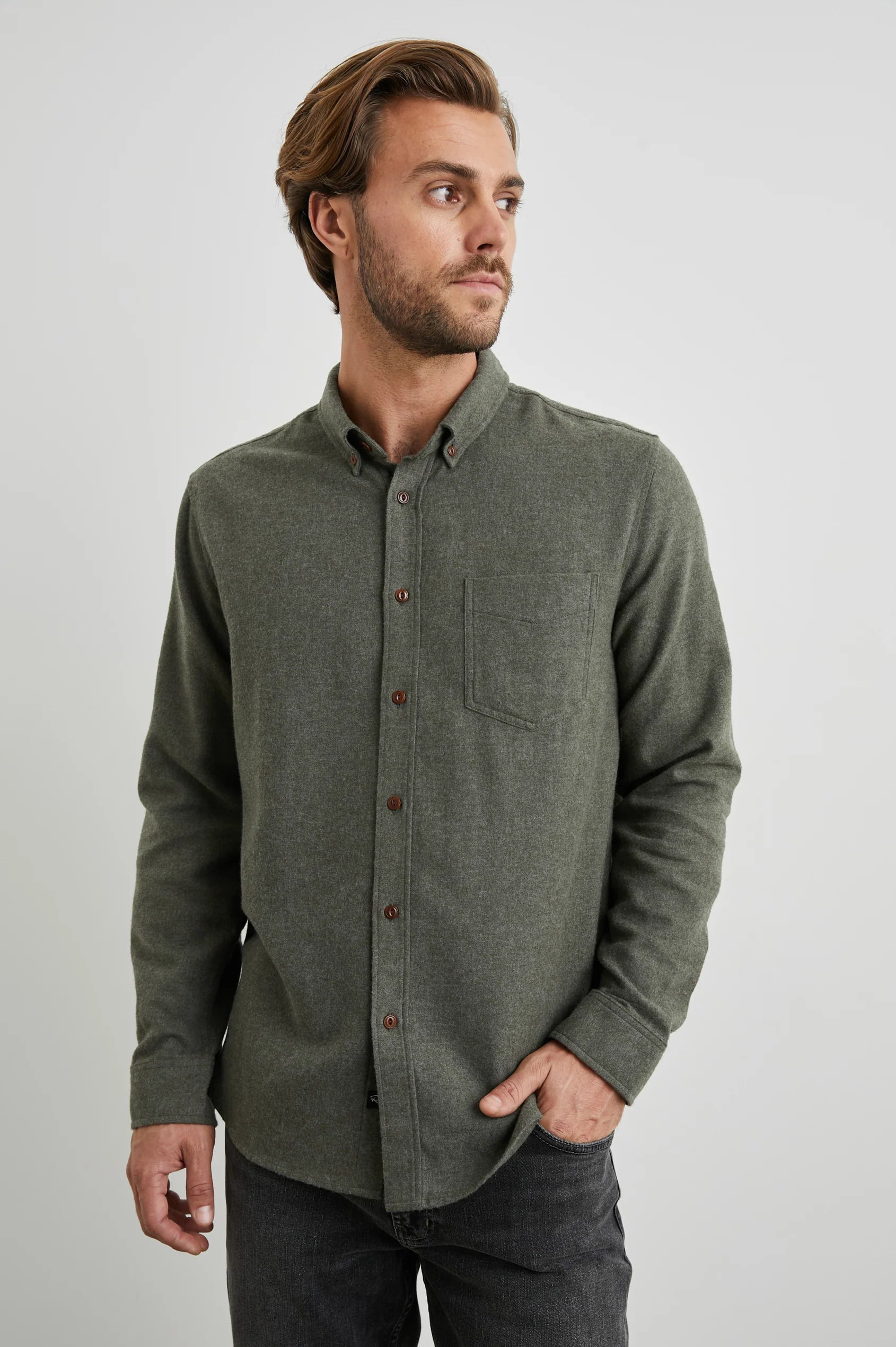 Runson Shirt Tops Rails Men Hunter Green S 