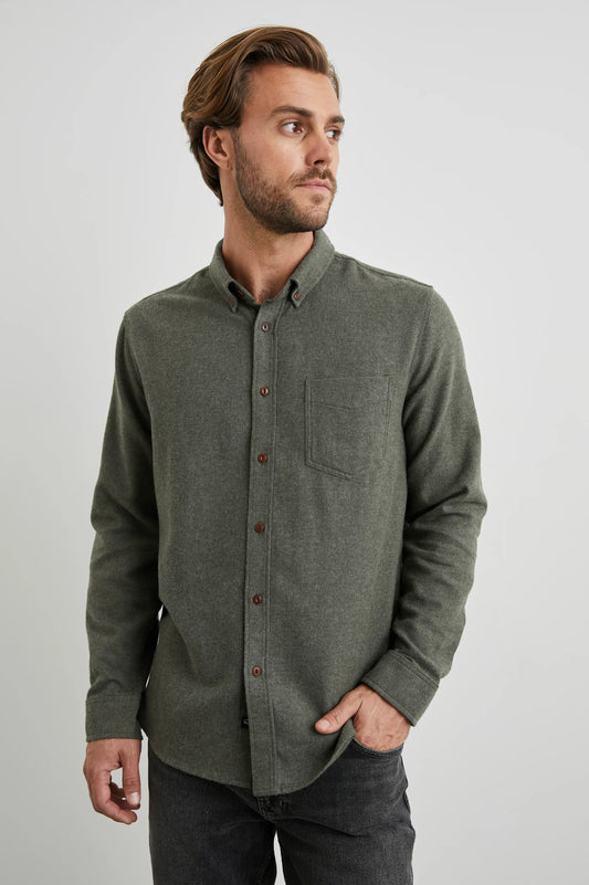 Runson Shirt Tops Rails Men Hunter Green S 