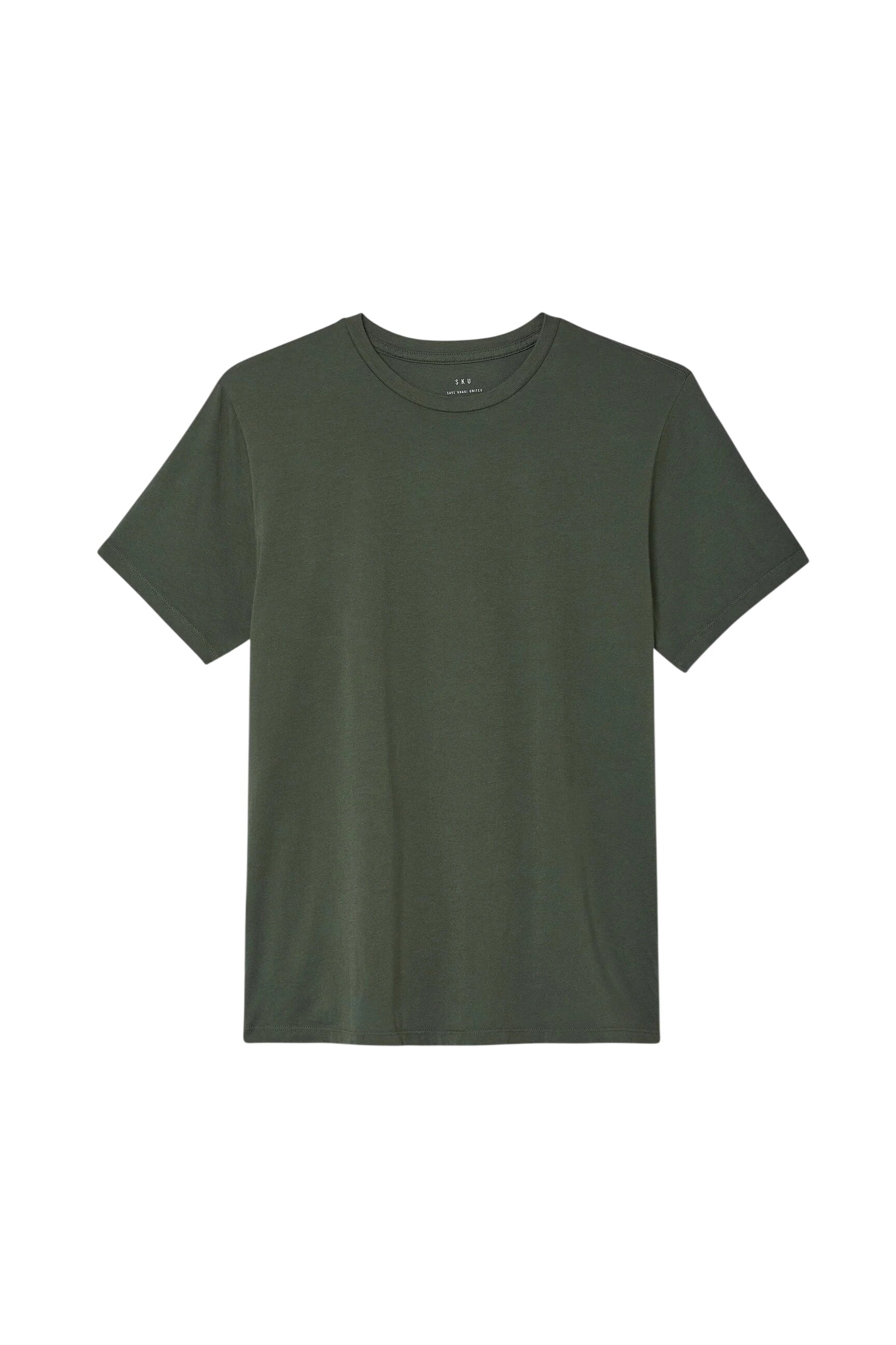 S/S Supima Jersey Crew Tee Shirts Save Khaki United
