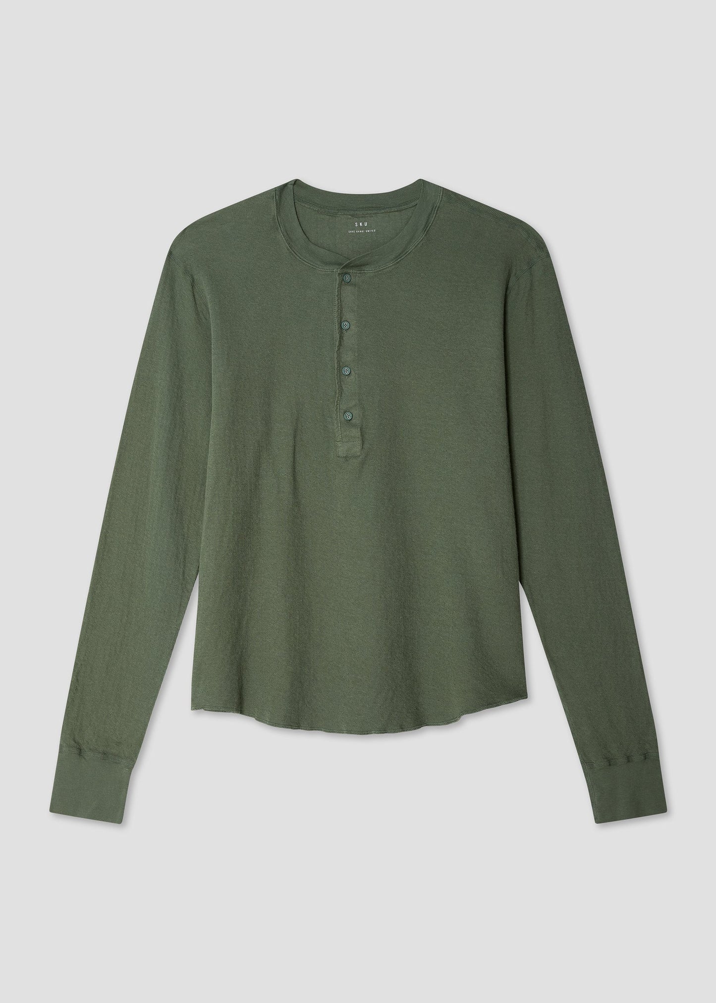 Long Sleeve Pointelle Henley