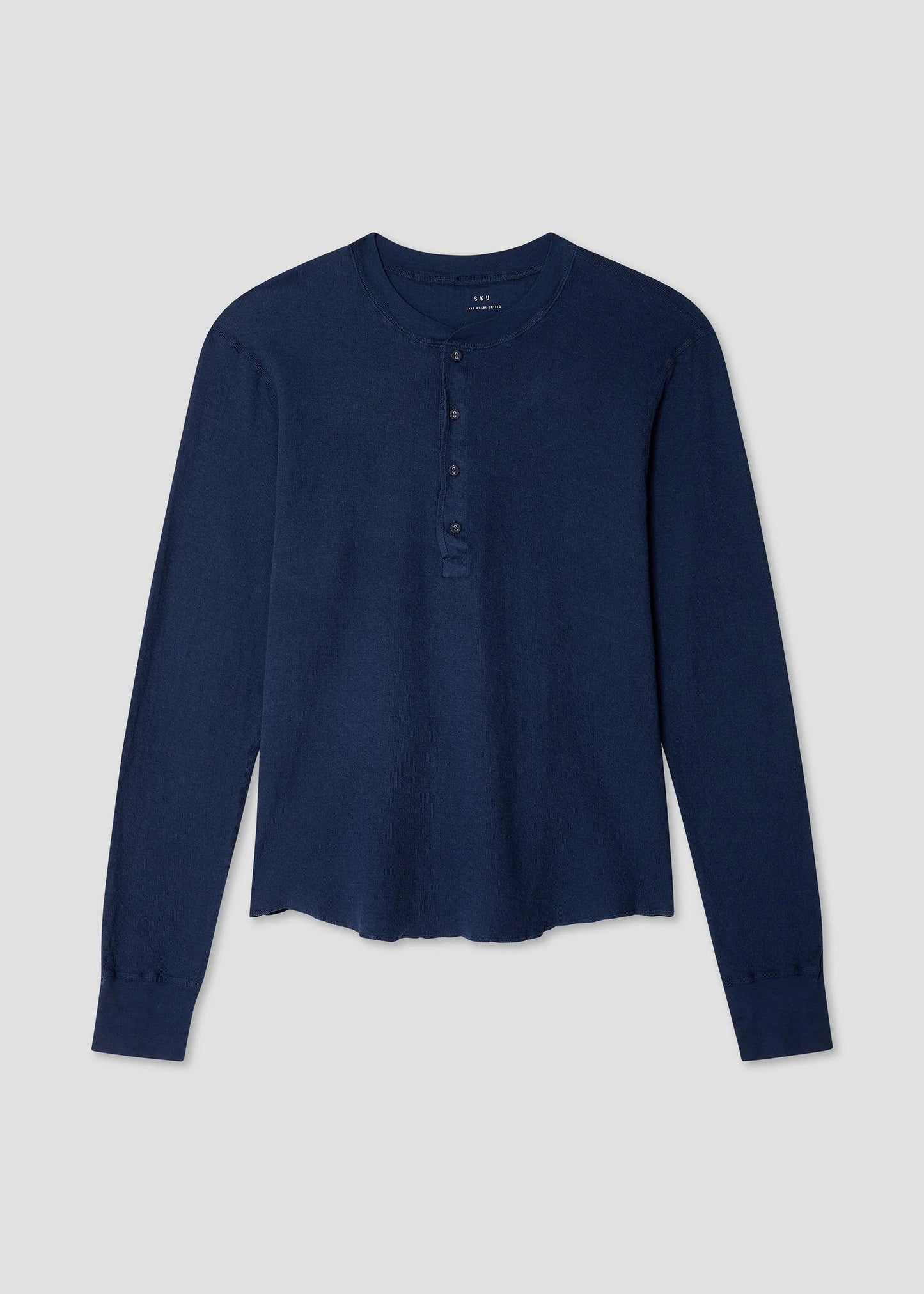 Long Sleeve Pointelle Henley