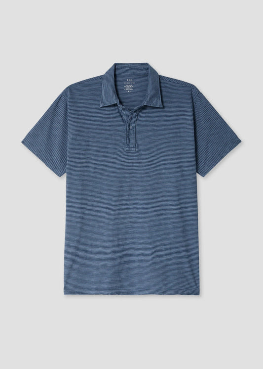 S/S Stripe Jersey Polo Polos Save Khaki United
