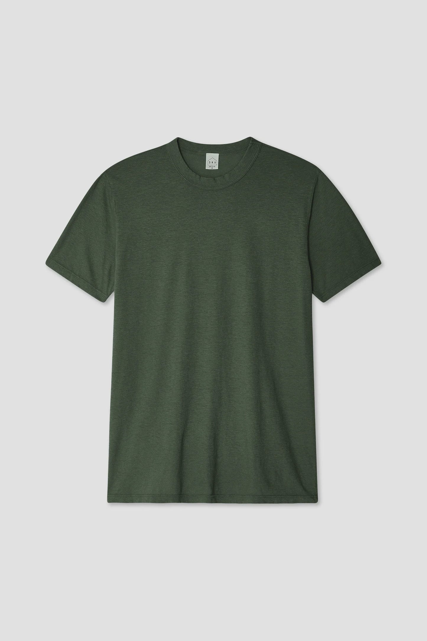 S/S Lounge Tee Organic Cotton Hemp T Shirts Save Khaki United Basil S 