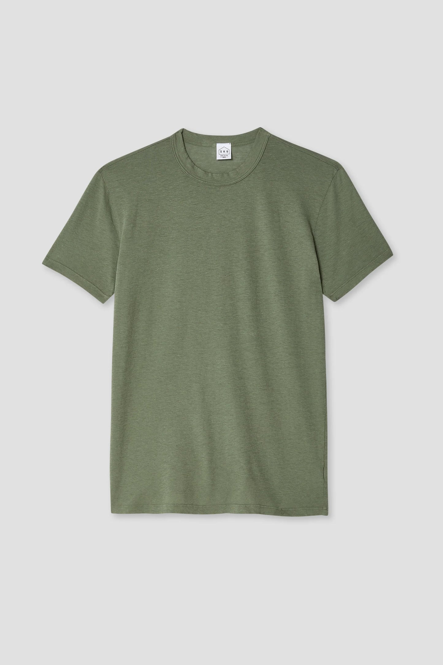 S/S Lounge Tee (Organic Cotton Hemp) T Shirts Save Khaki United Rye Grass S