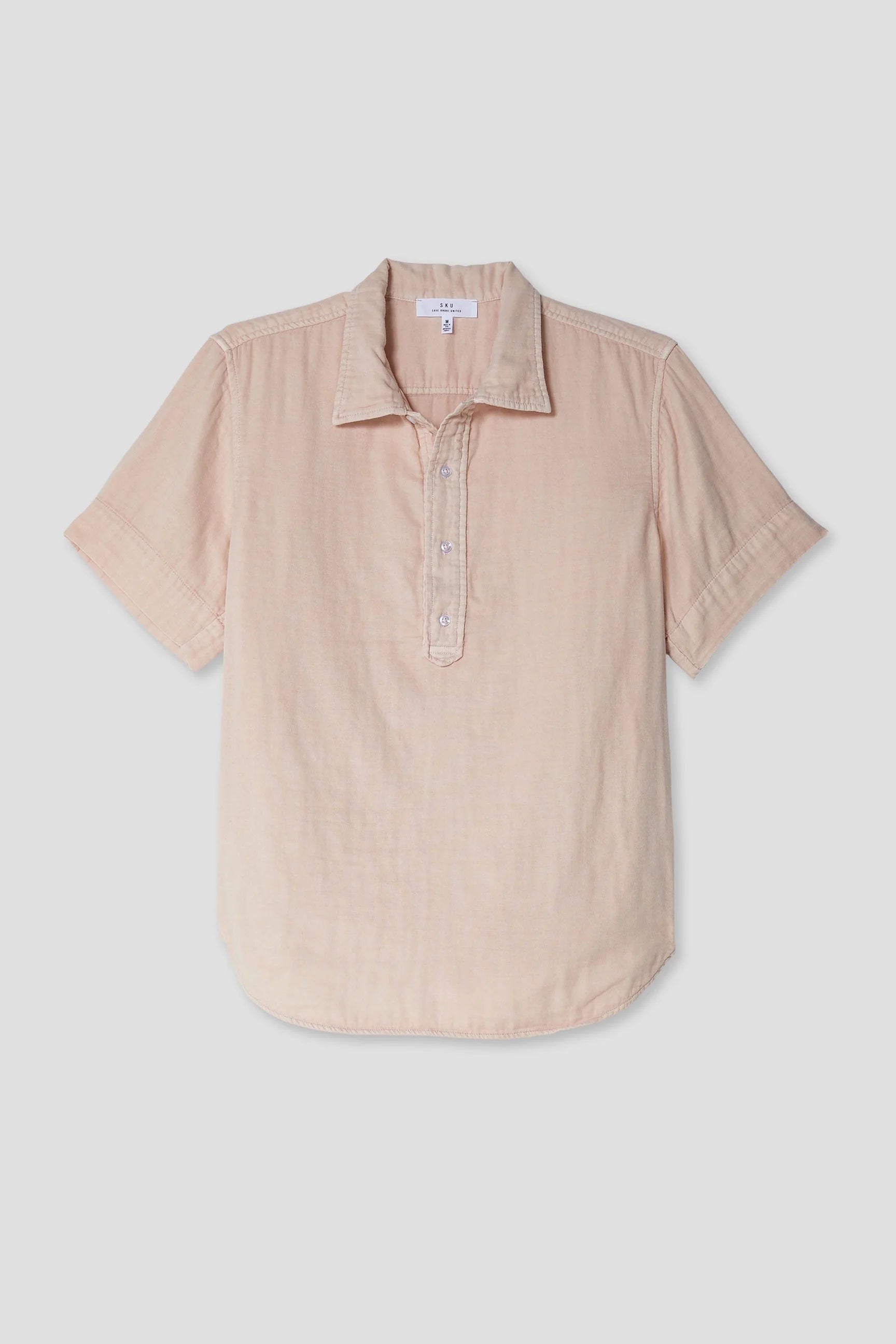 S/S Triple Gauze Popover Shirts Save Khaki United Tea S