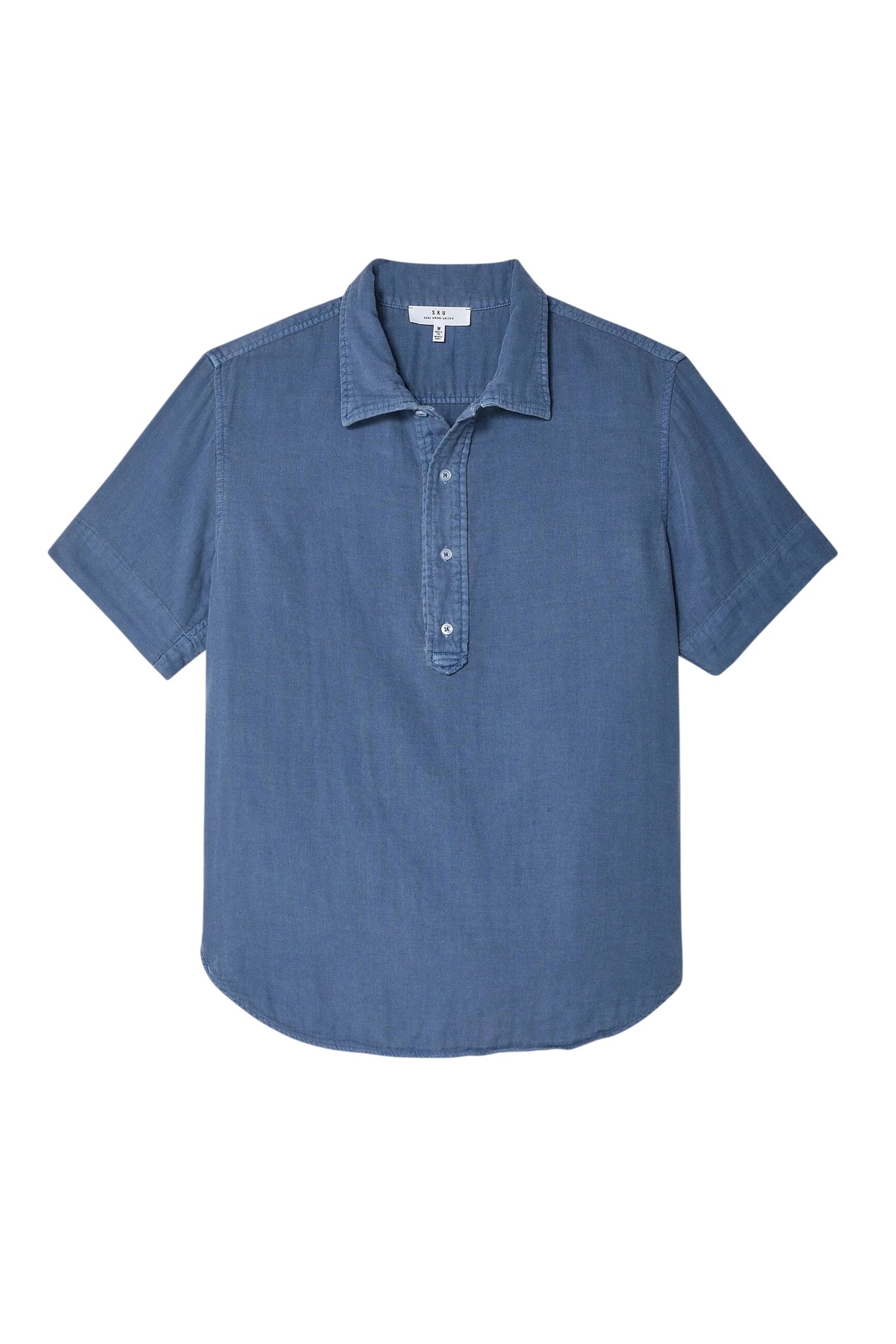 S/S Triple Gauze Popover Shirts Save Khaki United Union Blue S