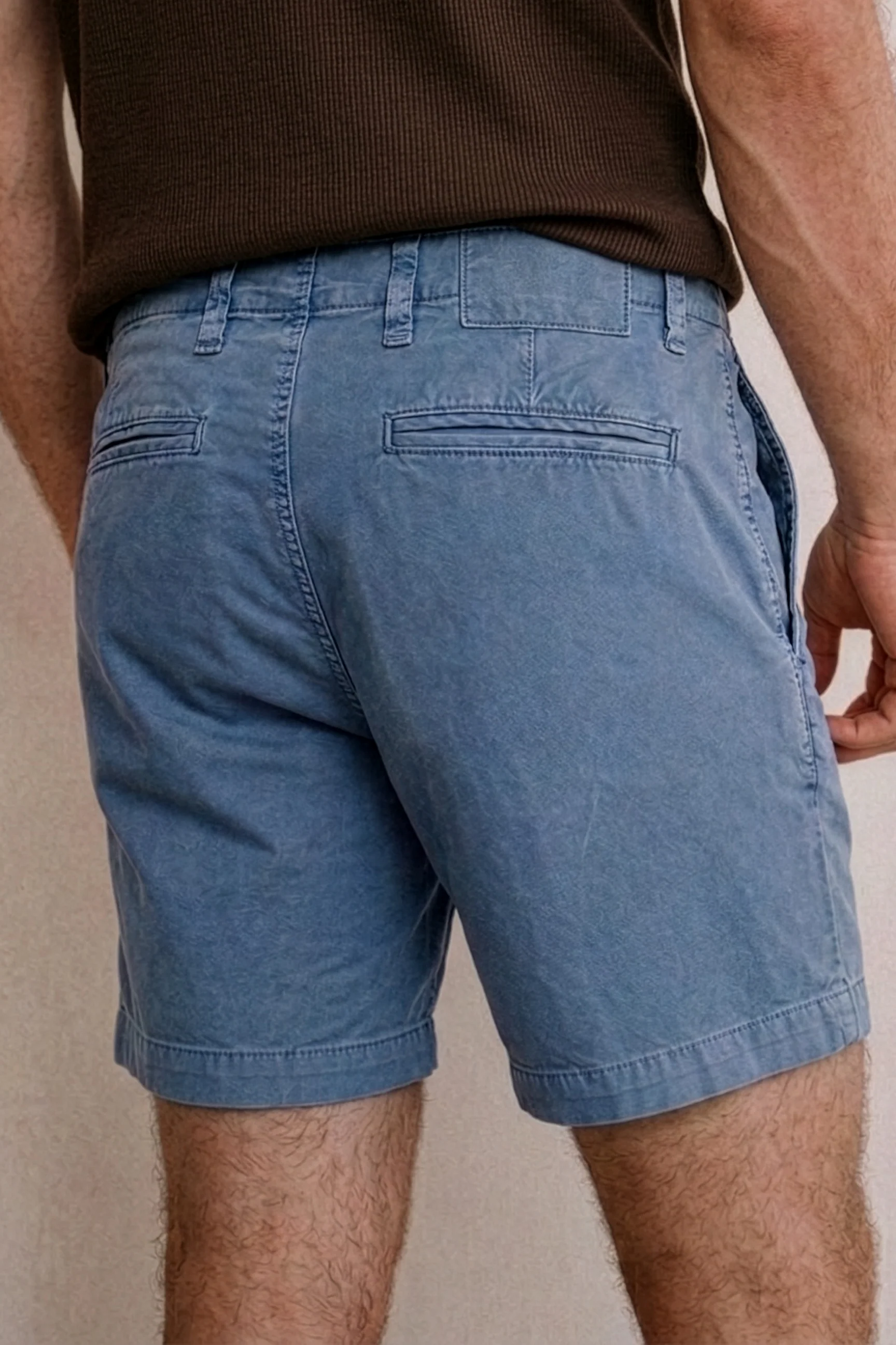 Cotton Hemp Relaxed Short Pants Save Khaki United