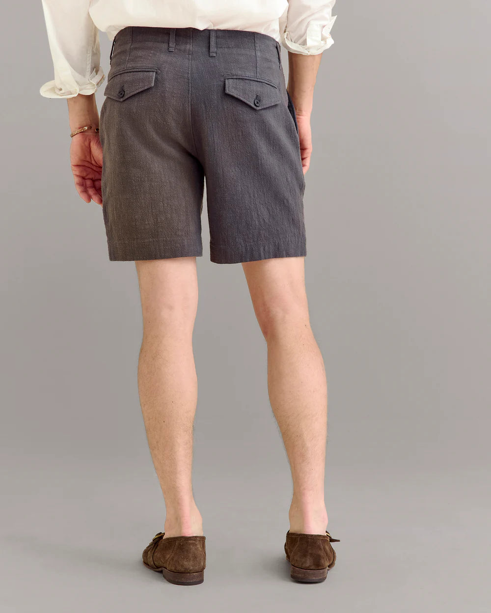 Slub Cotton Moore Short Shorts Billy Reid