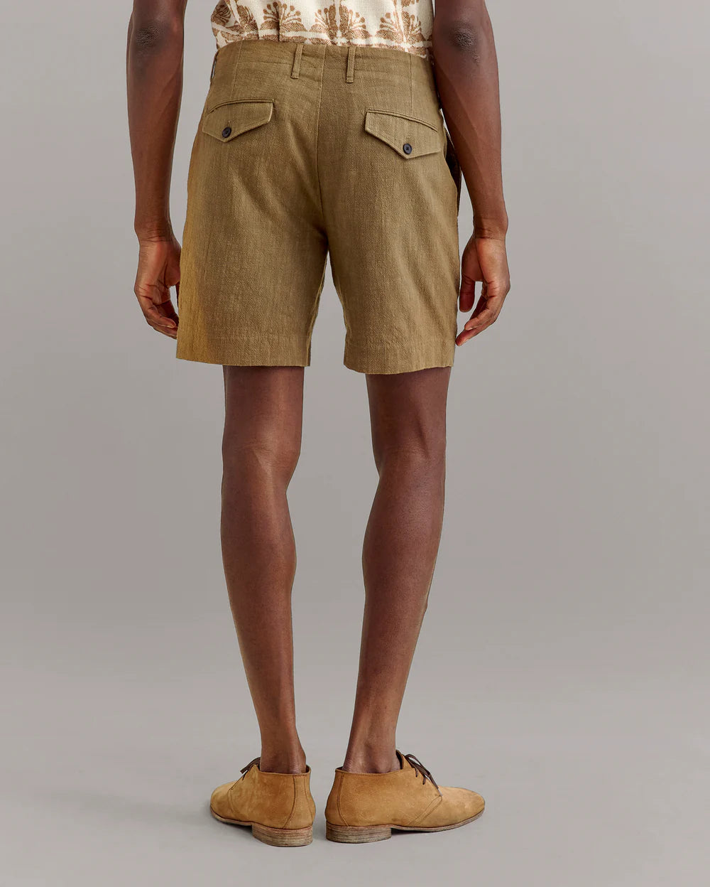 Slub Cotton Moore Short Shorts Billy Reid