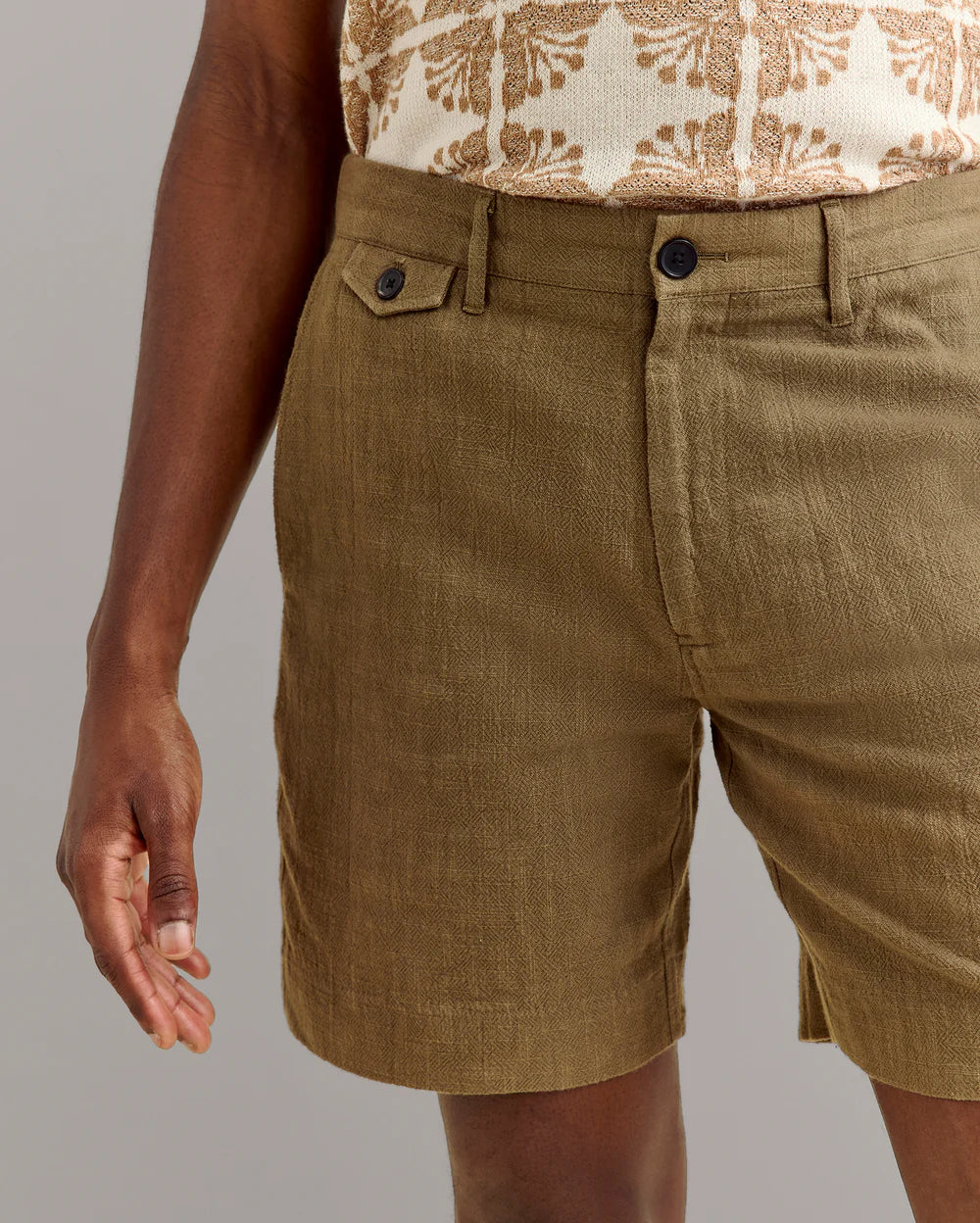 Slub Cotton Moore Short Shorts Billy Reid