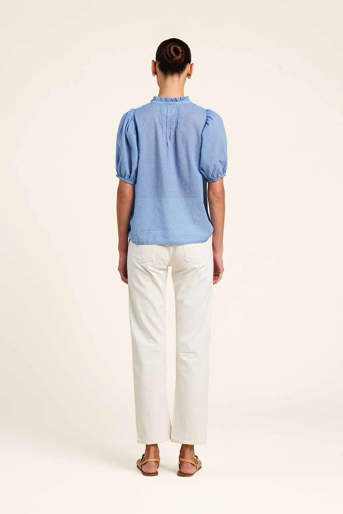 Mira Blouse Brisa Houndstooth Tops Trovata