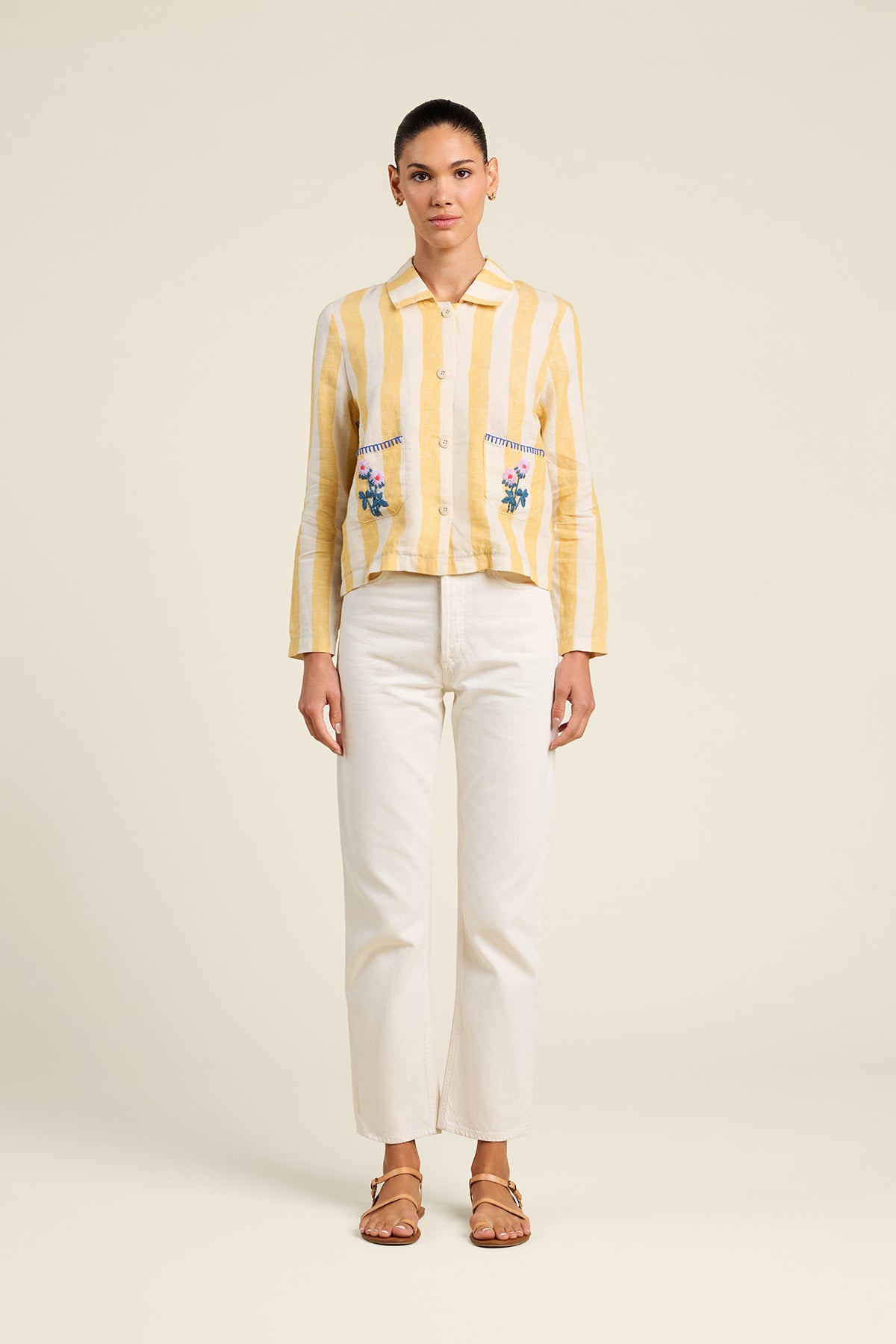 Leni Jacket - Faro Stripe Trovata