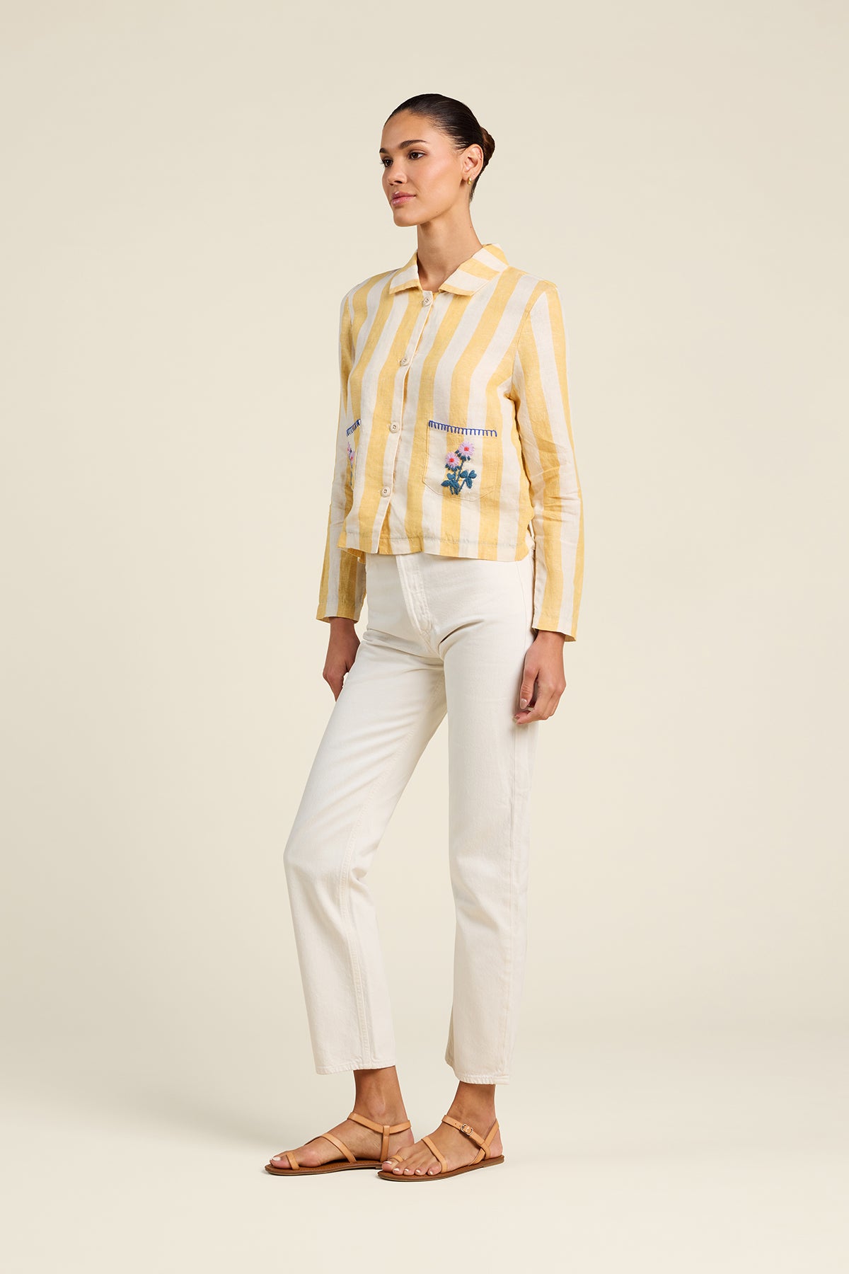 Leni Jacket - Faro Stripe Trovata