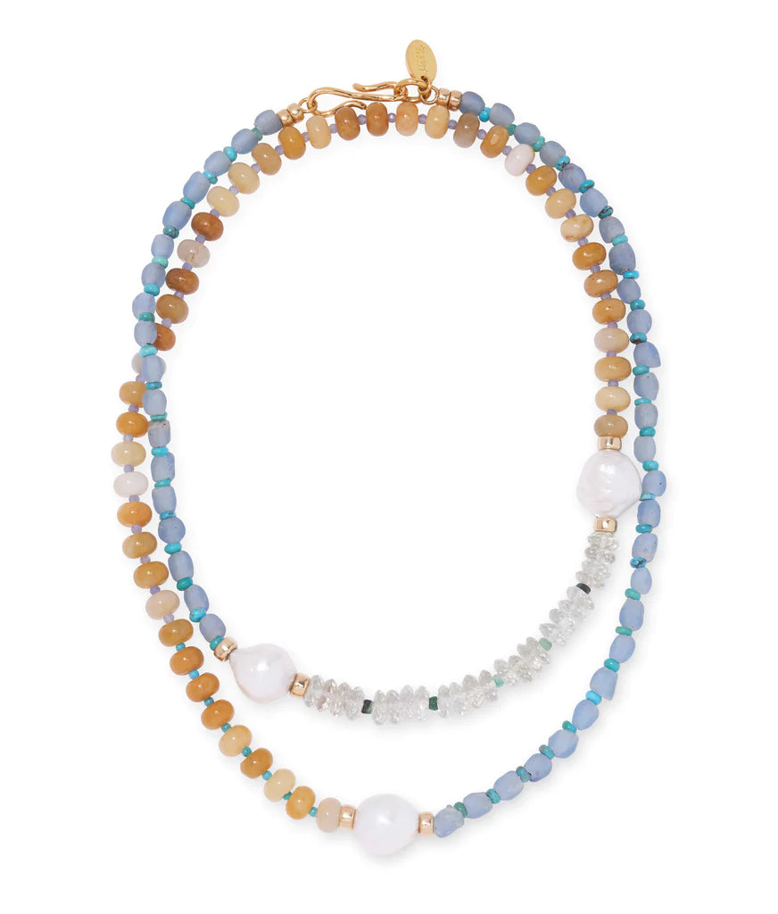 Cabana Necklace in Sun Jewelry Lizzie Fortunato Multi O/S 
