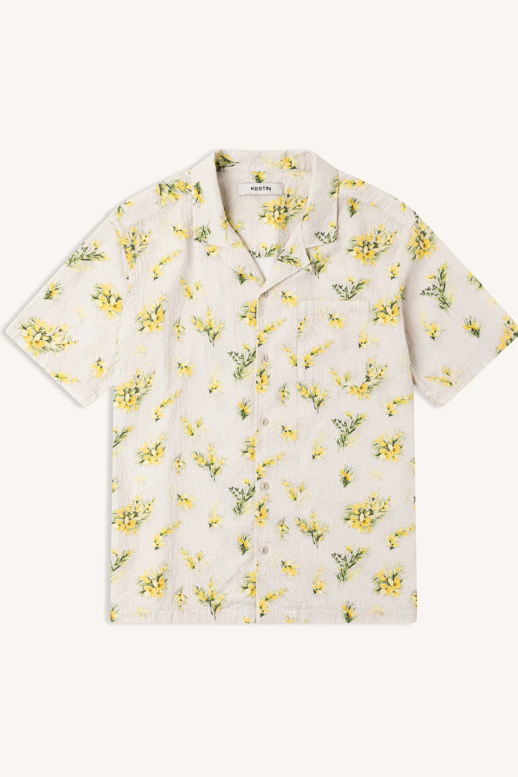 Crammond Shirt - Gorse Print Tops Kestin