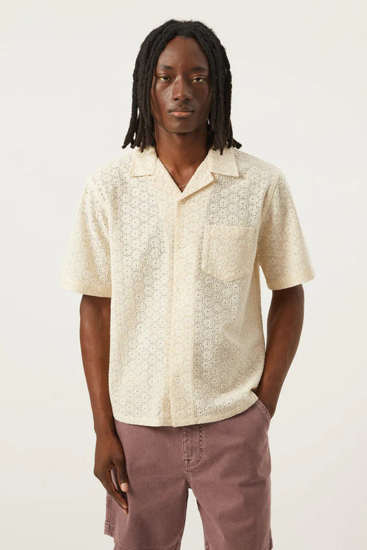 Floral Eyelet Shirt Shirts Corridor