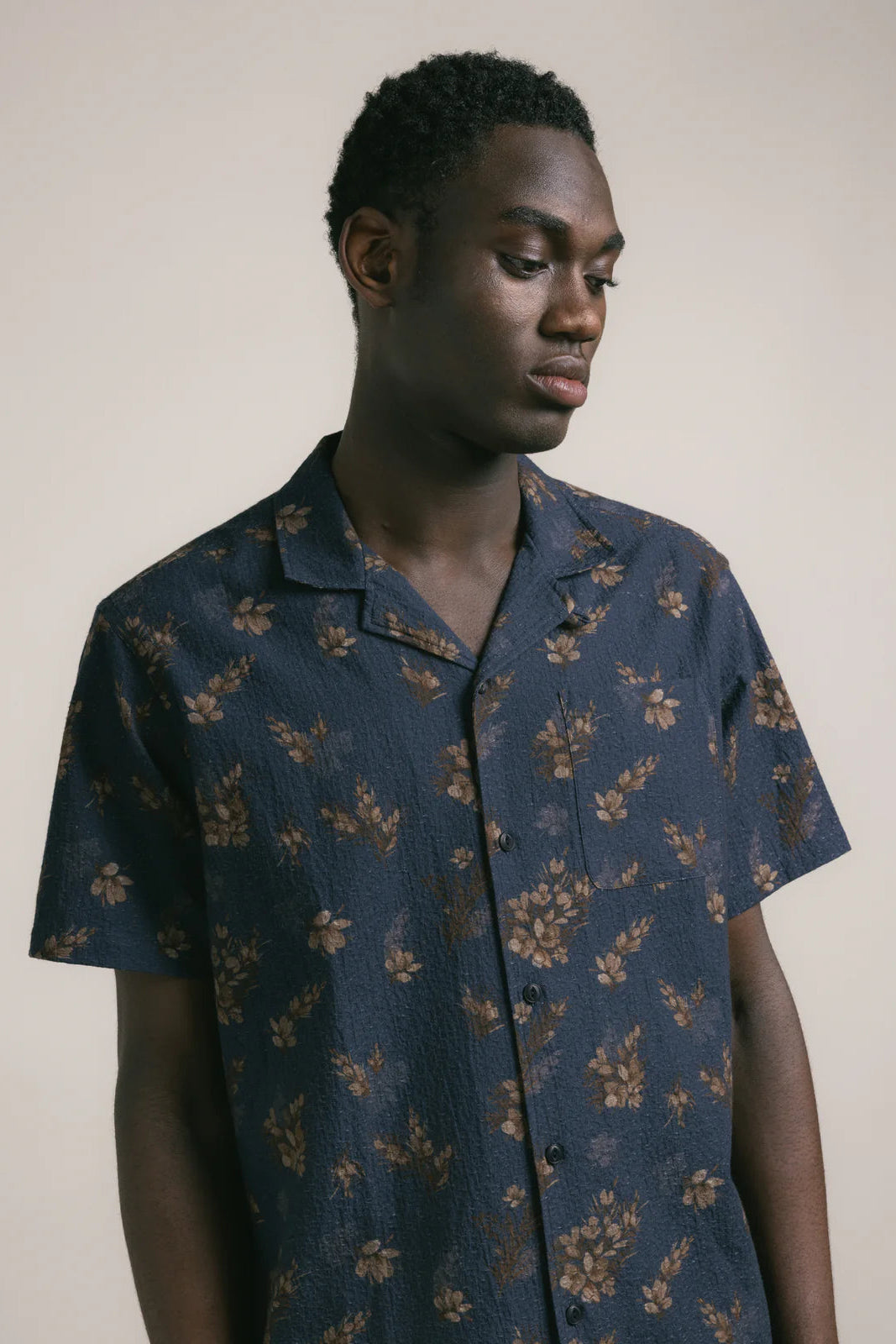 Crammond Shirt - Gorse Print Tops Kestin