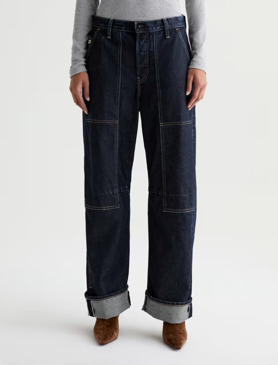 Mercer - High Rise Barrel Denim AG