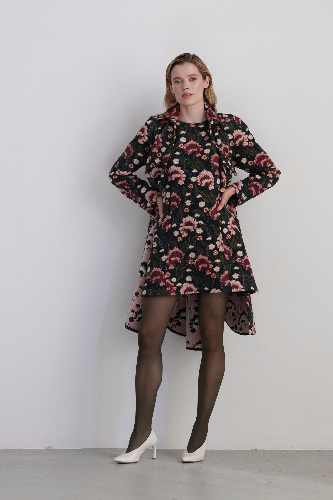 Sasha Dress in Tapestry Brocade Dresses CHRISTINE ALCALAY